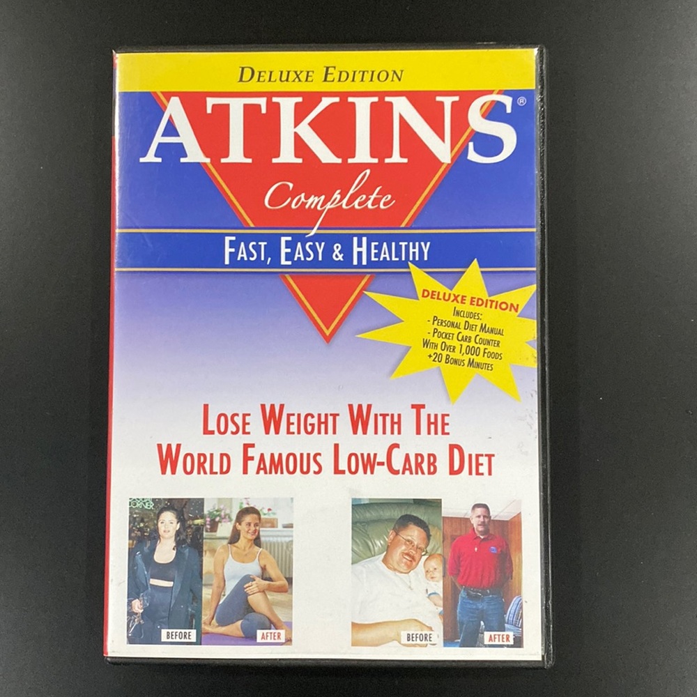 Atkins Complete: Fast, Easy, & Healthy (2004) - DVD